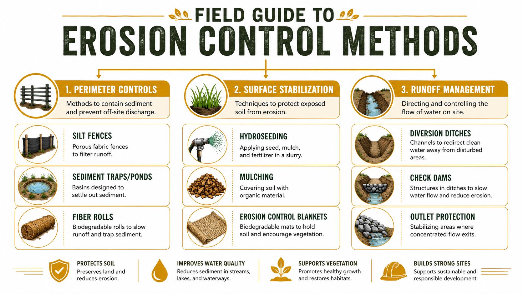 A Field Guide to Common Erosion Control Methods