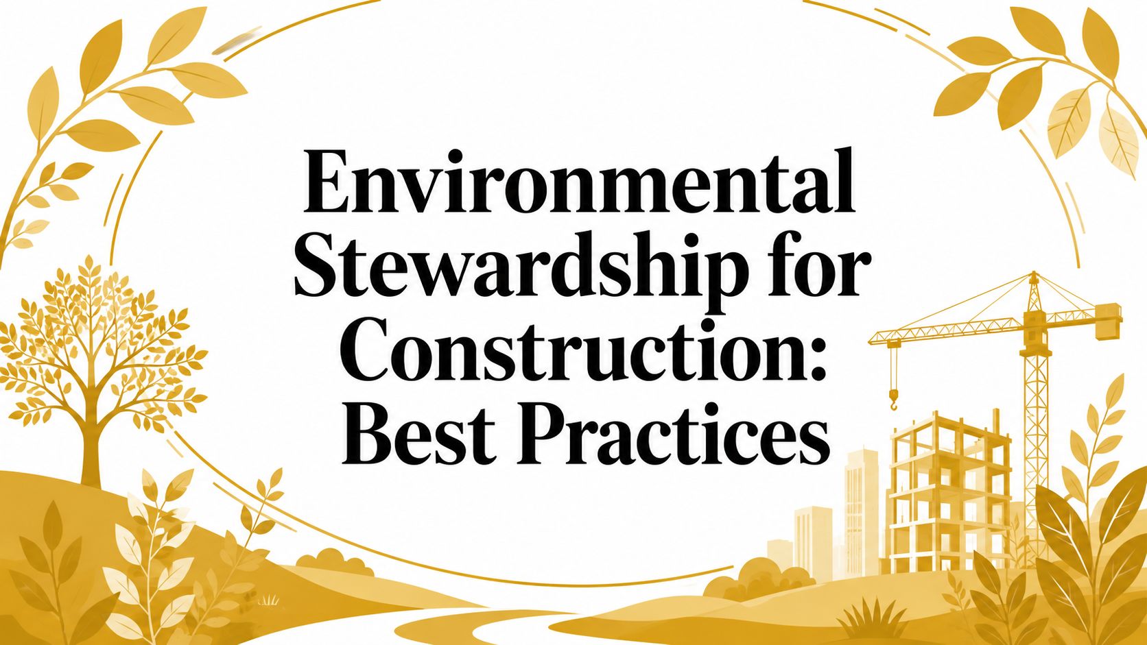 Environmental Stewardship for Construction: Best Practices