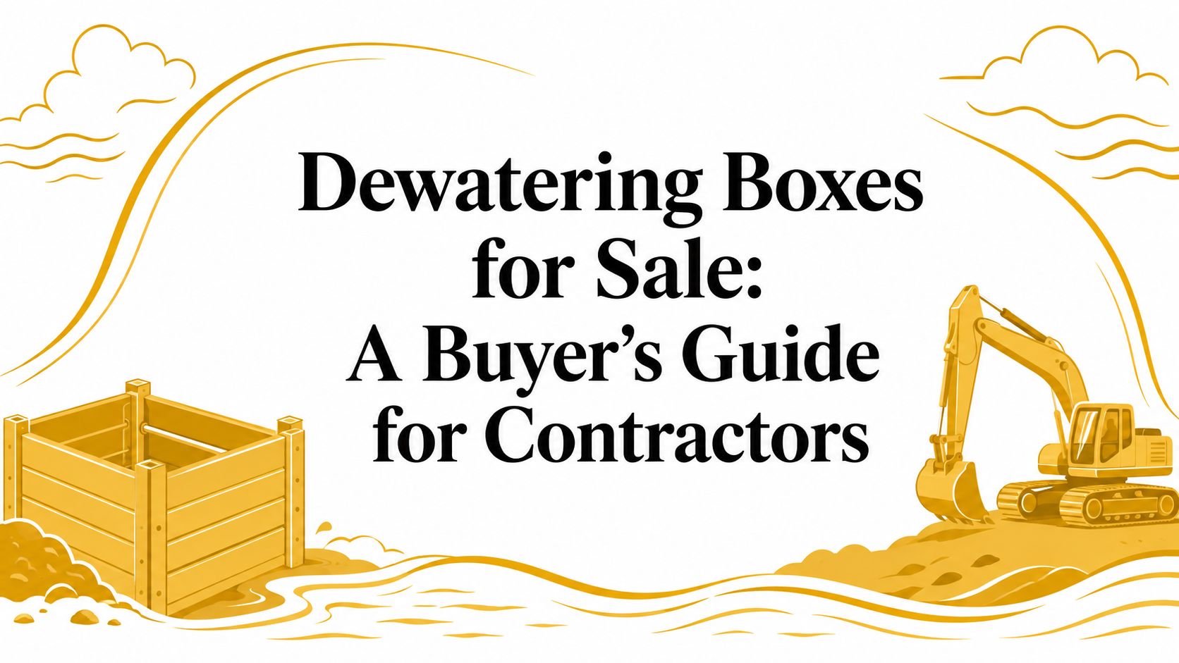 Dewatering Boxes for Sale: A Buyer’s Guide for Contractors