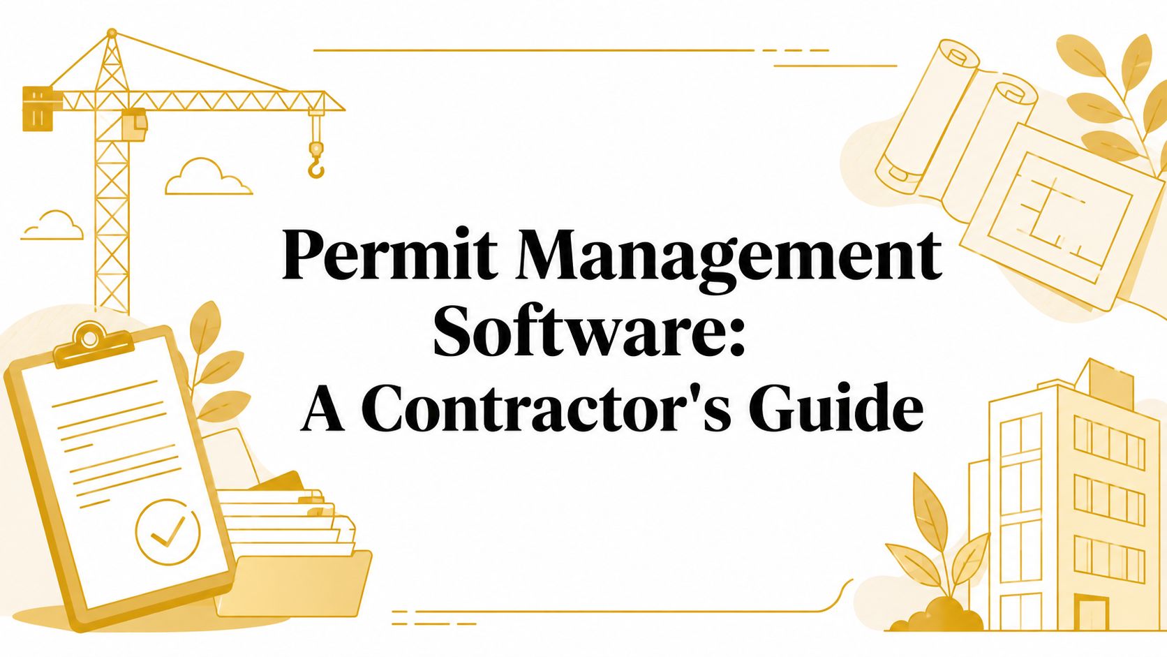 Permit Management Software: A Contractor’s Guide