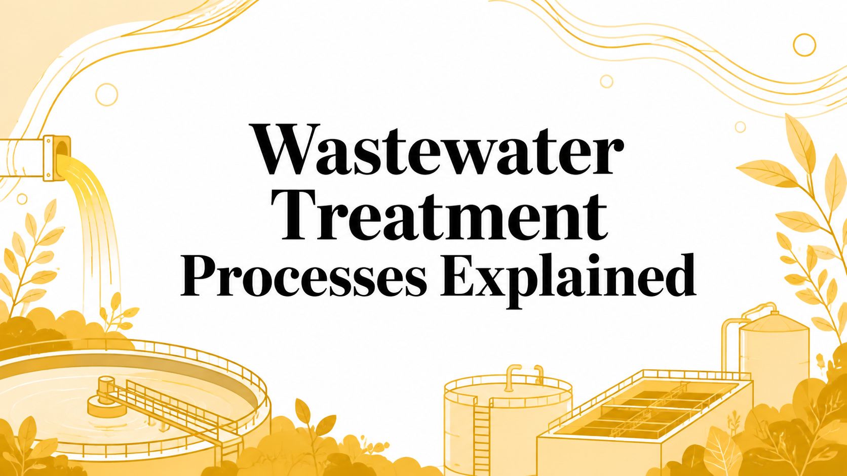 Wastewater Treatment Processes Explained