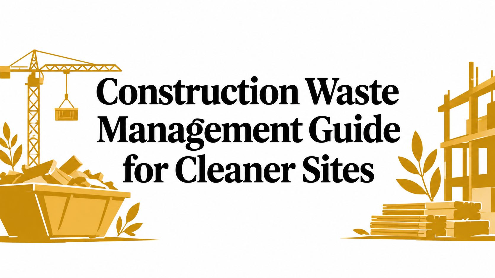 Construction Waste Management Guide for Cleaner Sites