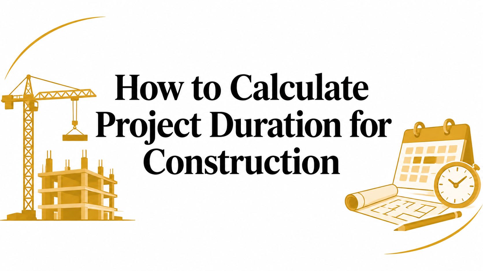 How to Calculate Project Duration for Construction