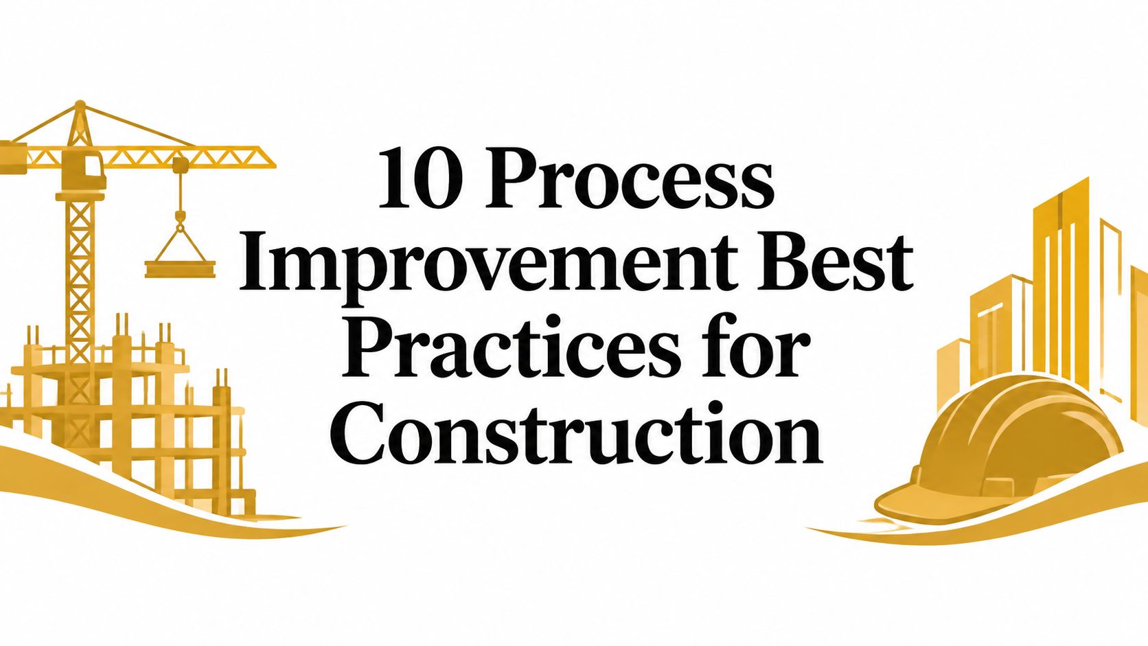 10 Process Improvement Best Practices for Construction