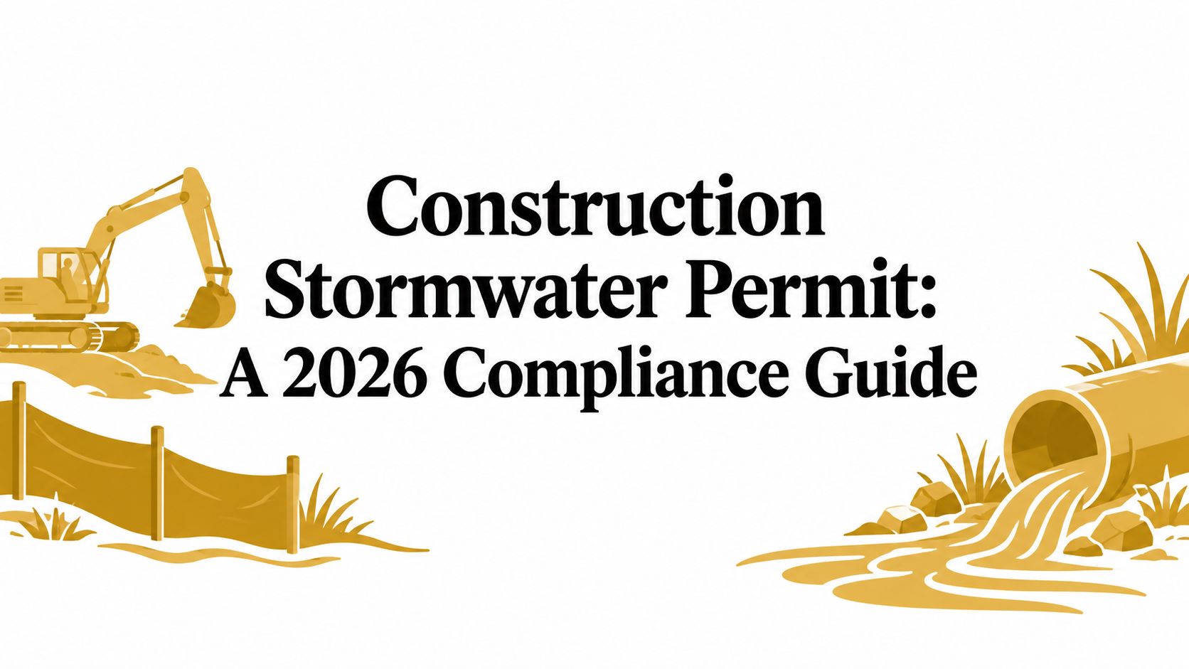 Construction Stormwater Permit: A 2026 Compliance Guide