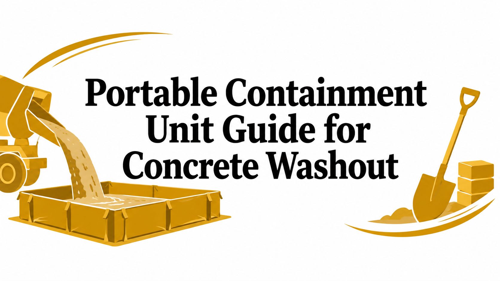 Portable Containment Unit Guide for Concrete Washout
