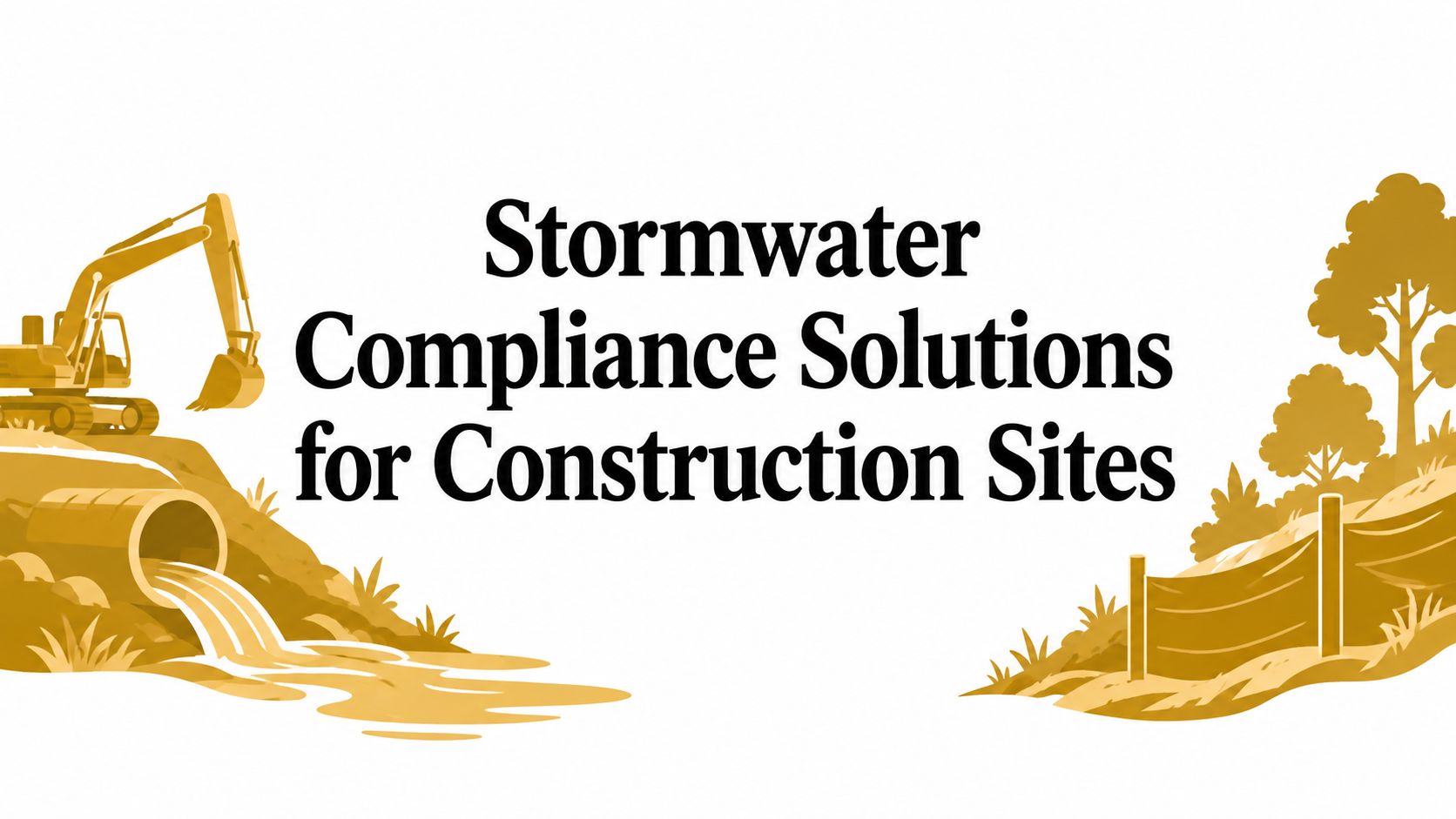 Stormwater Compliance Solutions for Construction Sites