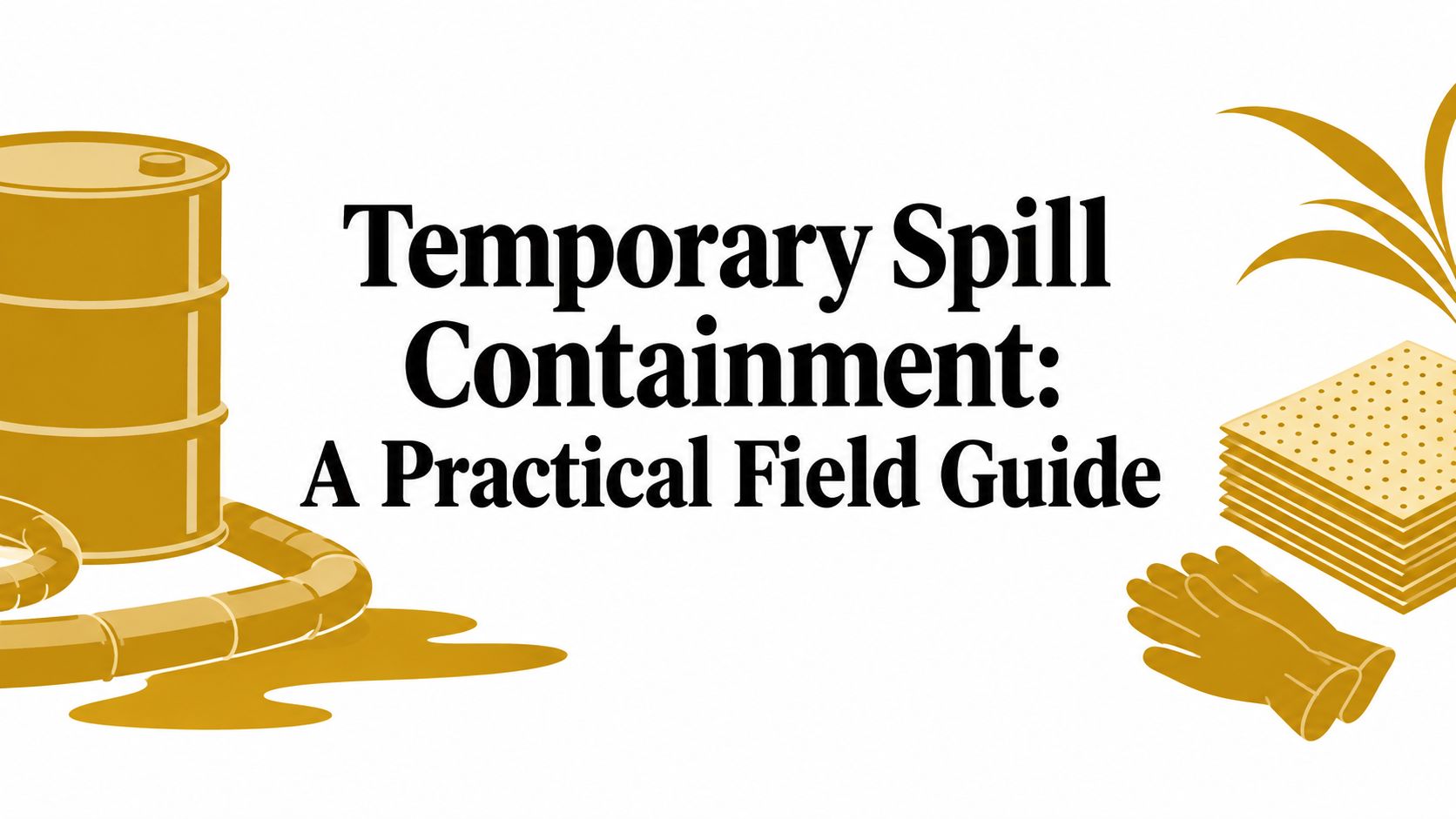 Temporary Spill Containment: A Practical Field Guide